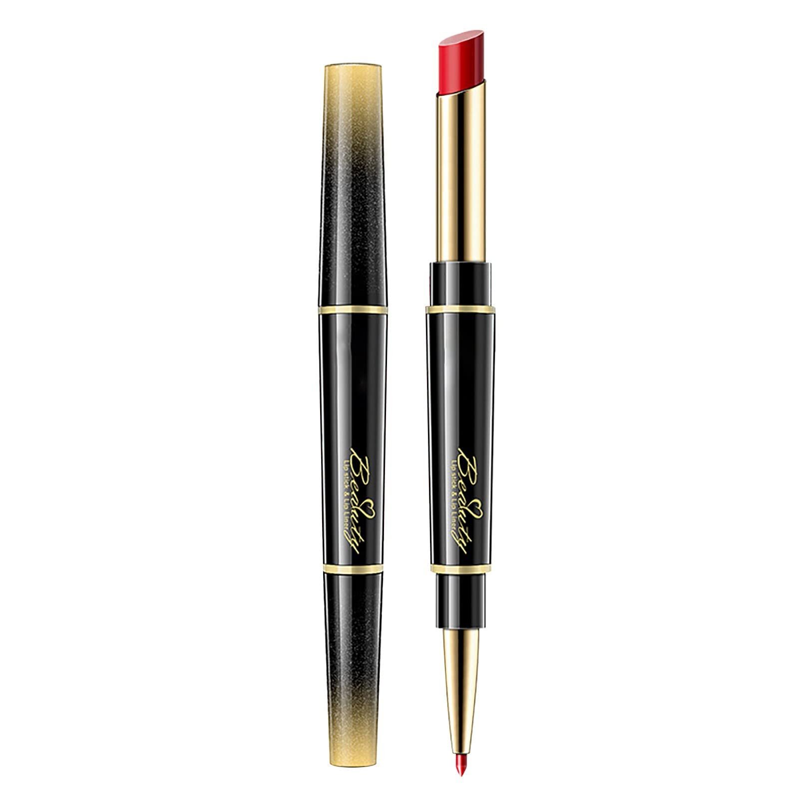 Beauté Set Velvety Waterproof Pencil Lasting Long Liquid + Lipstick ...