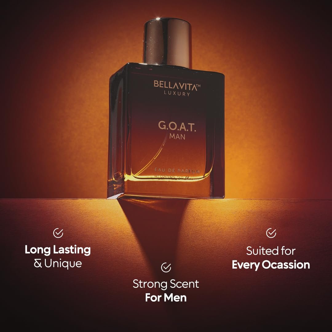 Bellavita Luxury G.O.A.T. Eau de Parfum | Citrus, Woody Scent ...