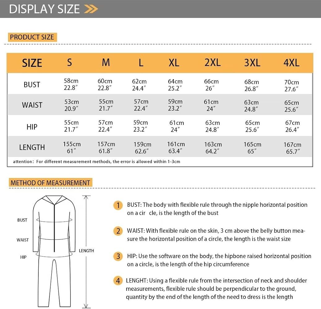 Biyejit Adult Pajamas Sleepwear Long Sleeve Zipper ...