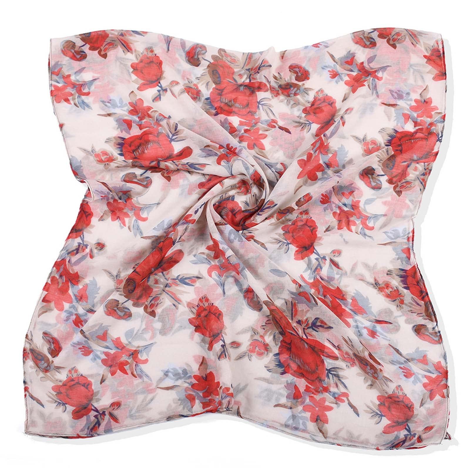 Blingko Silk Scarves and Scarves for Women Boho Lightweight ...