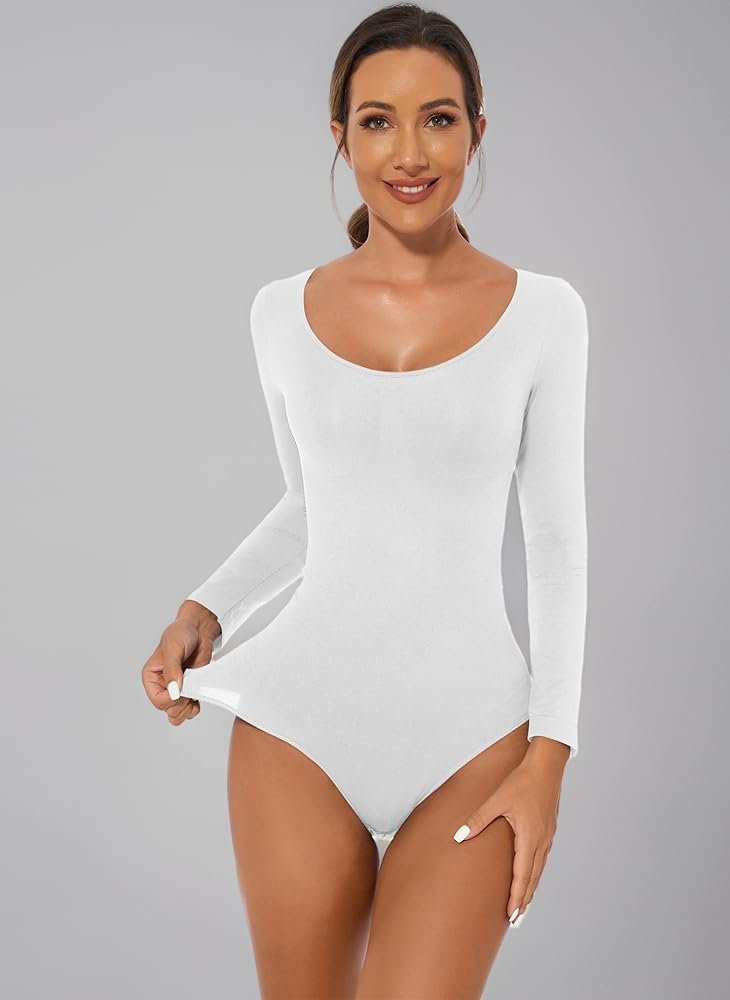 Body Femme Sexy Manches Longues Licou Gothique Y2K