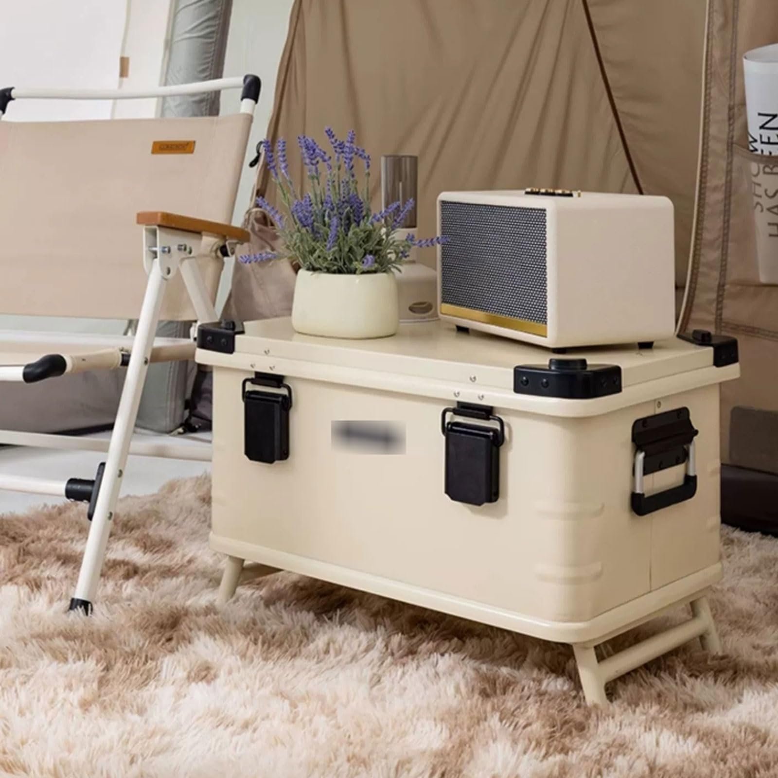 Boîte de camping Aluminum Alloy Outdoor Camping Box Storage ...