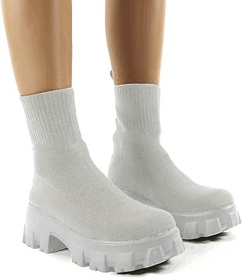 Boots Boots Women's Size Platform Color Large Casual Short ...