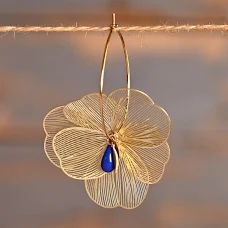 Boucles d'oreilles fantaisie Noir