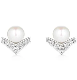 Boucles Doreilles En Perles Tungstene Artisanal Chaumet