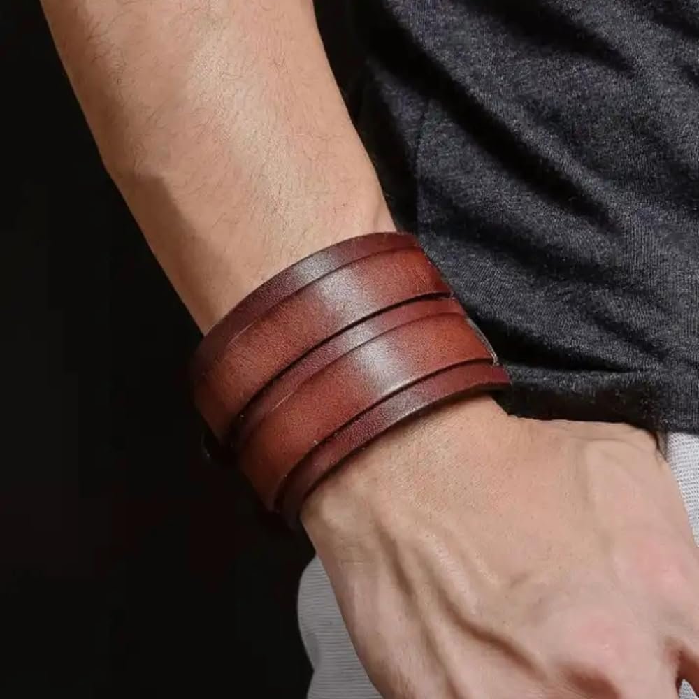 Bracelet De Force Cuir
