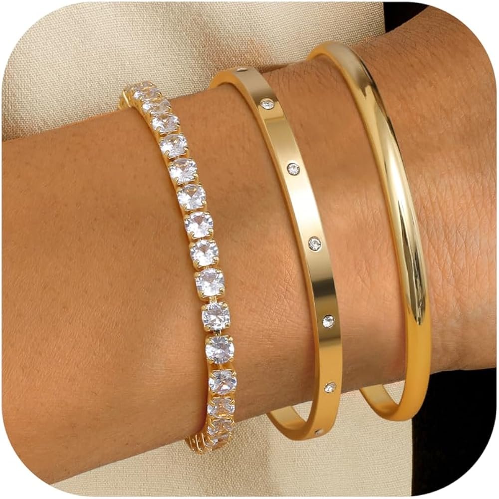 Bracelet Manchette Doré - Bijoux Femme / Mode Pour ...