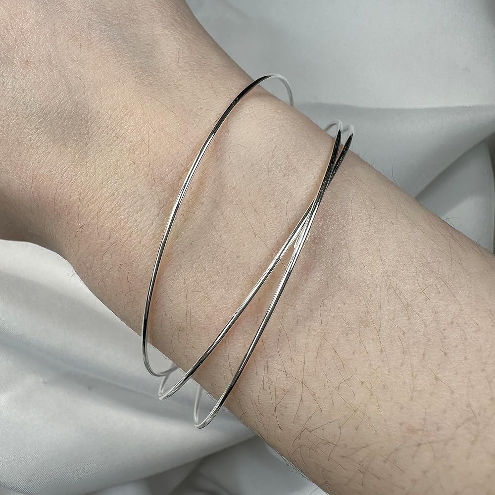 Bracelet Rigide Argent