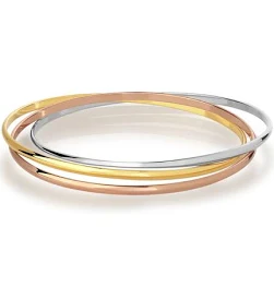 Bracelets joncs Rouge