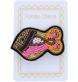Broches en perles - Exclusif
