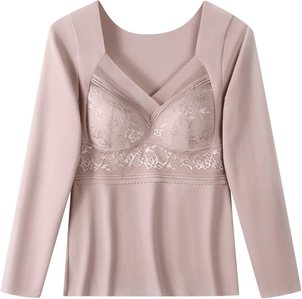 Brushed Thermal Underwear Set for Women, Cold Weather Pajama ...