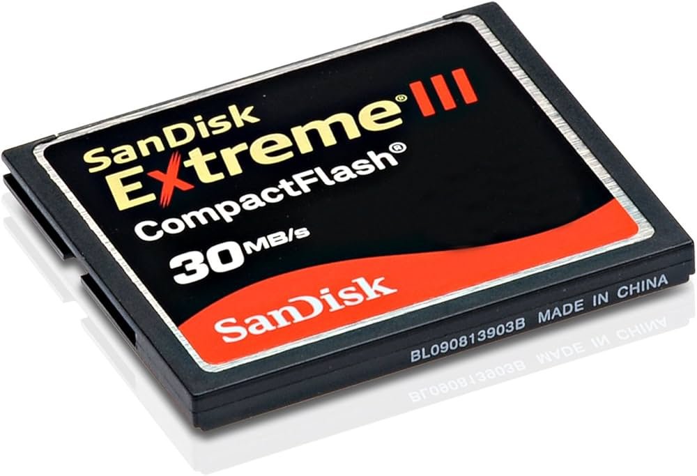 Cartes Compactflash / Cartes Mémoire