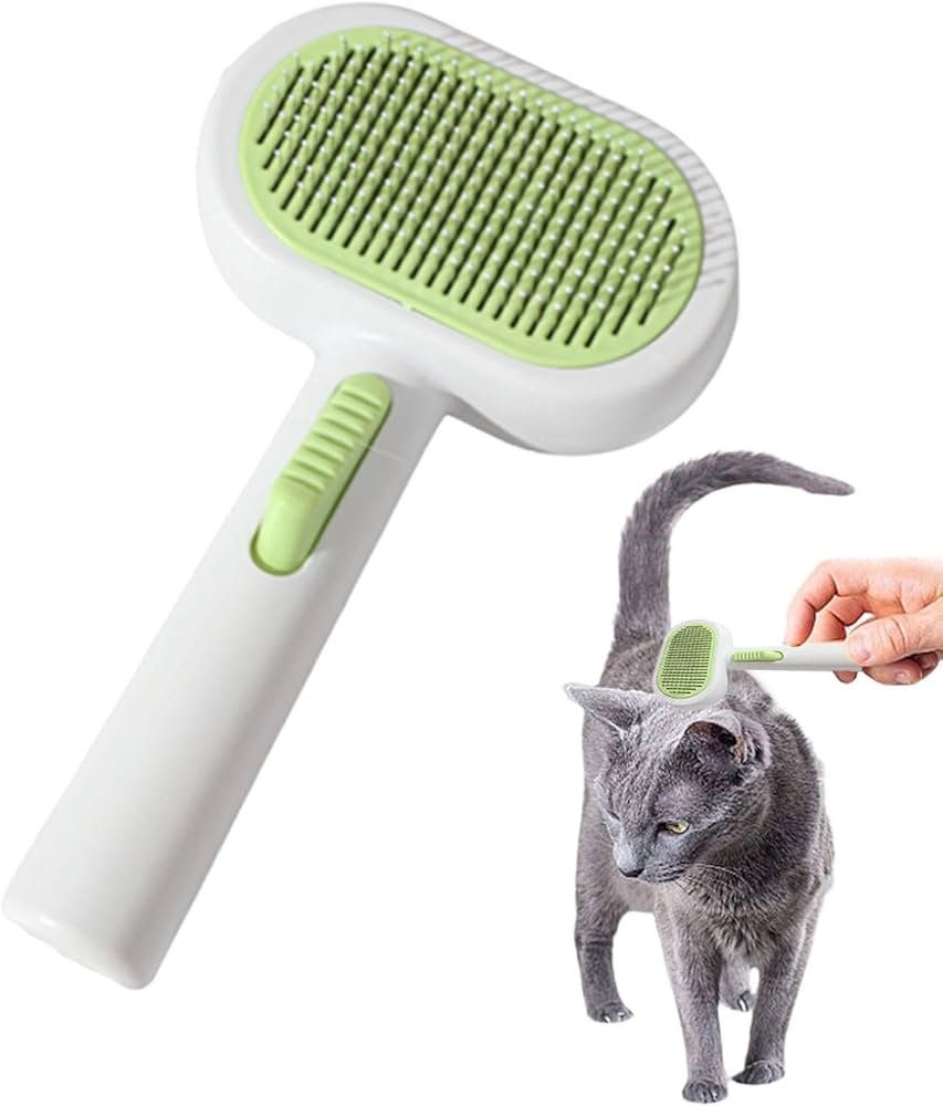 Cat Comb, Dog Comb, Pet Comb, Ergonomic, Non-Slip, Pet Brush ...
