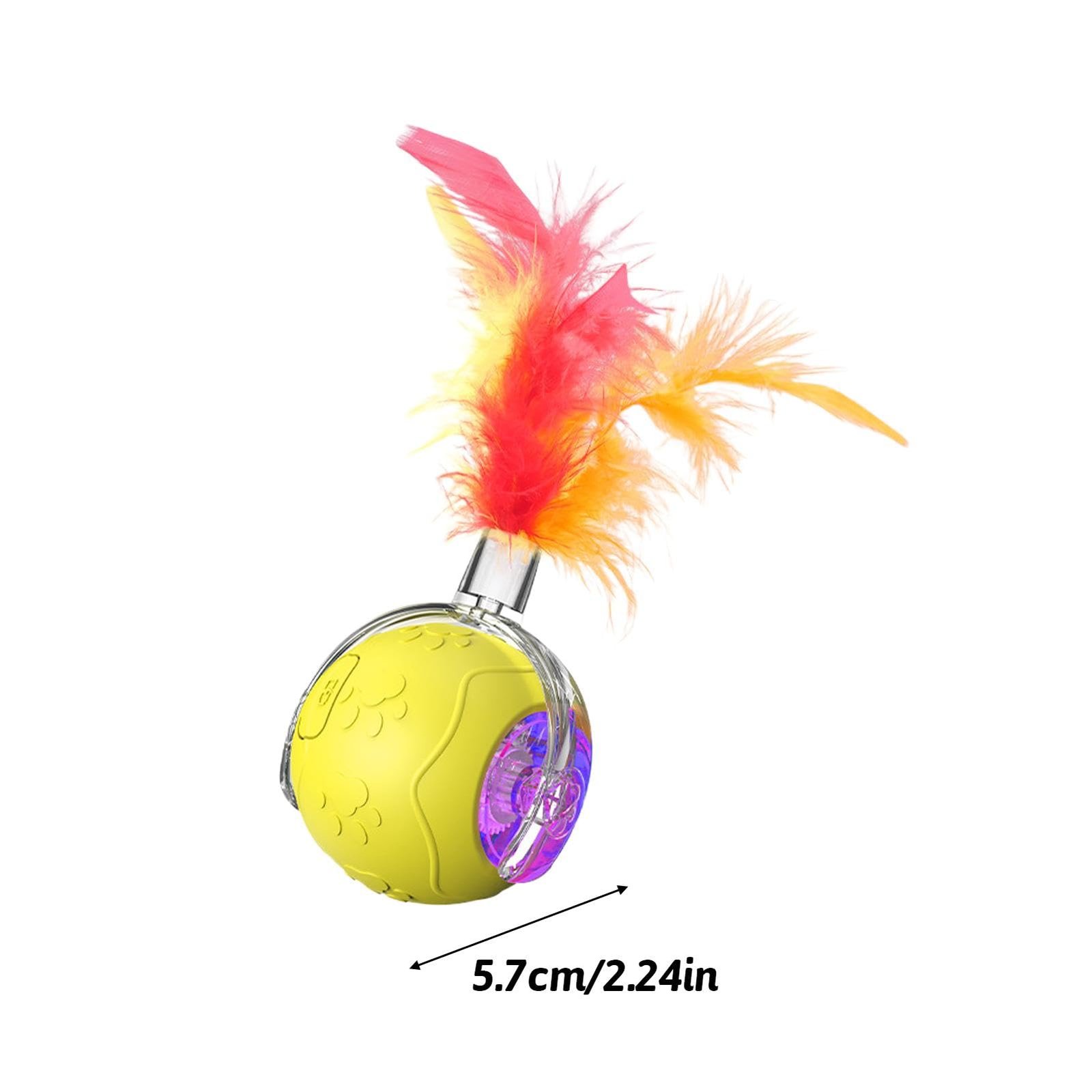 ccuzs Smart Rolling Ball, Pet Toys, Compact Interactive Automatic ...