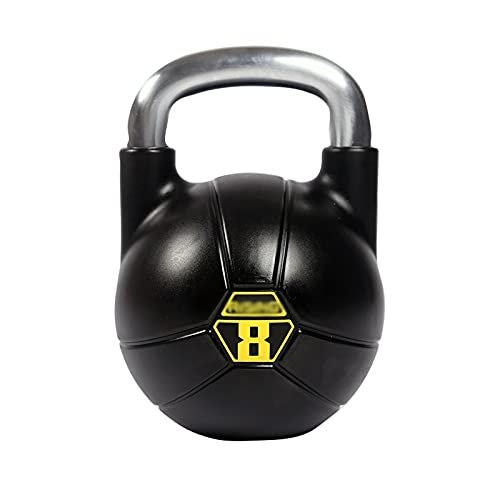 Cfty Rubber Coated Kettlebell 8kg 12kg 16kg 20kg Home Fitness ...