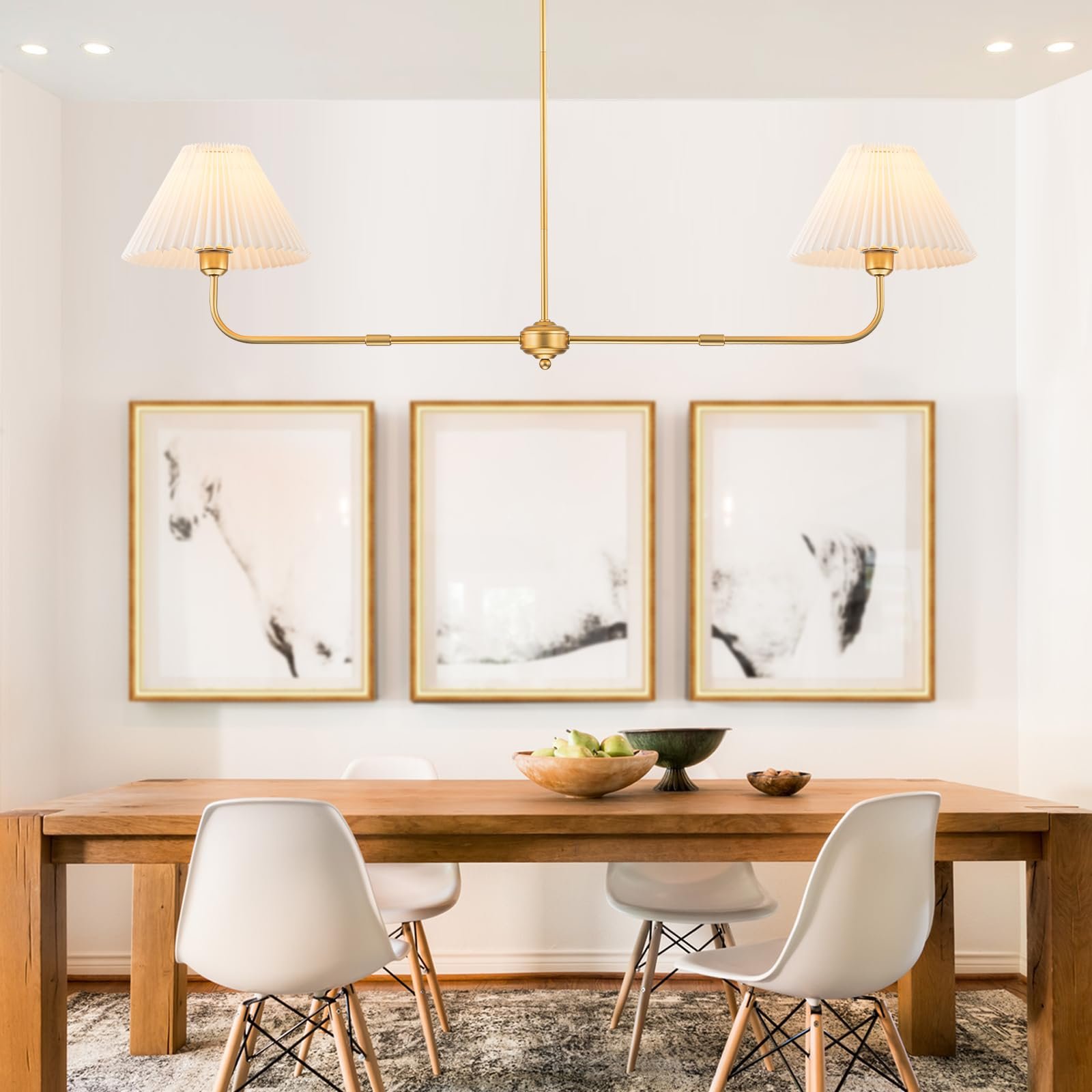Chandeliers for Dining Room Lighting Fixtures Hanging,2-Light ...