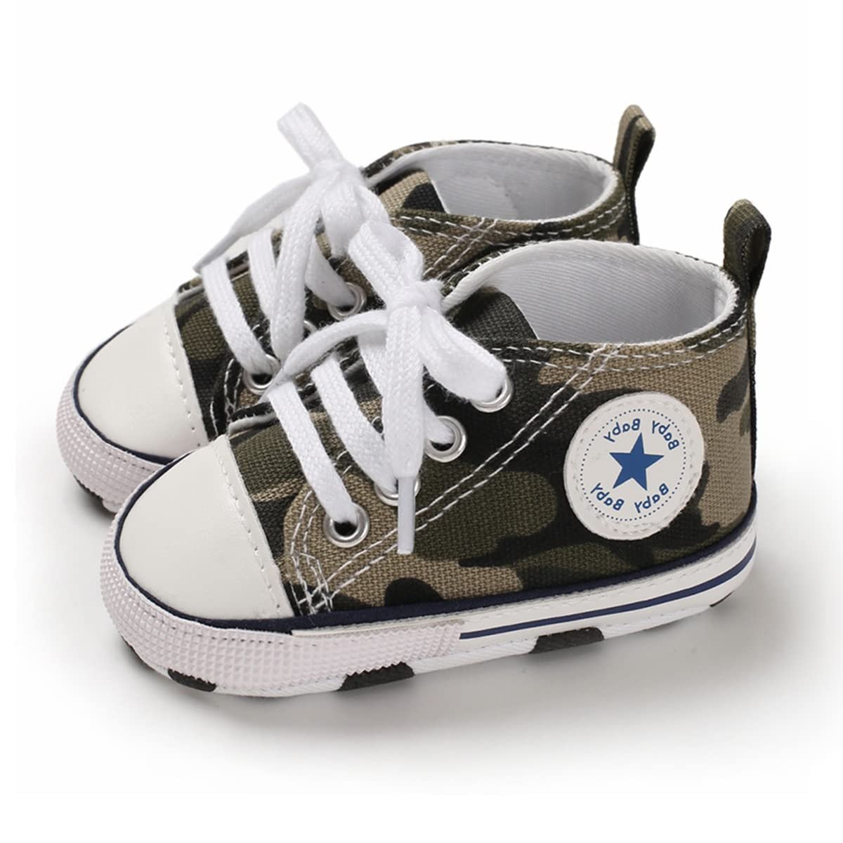 Children's First Step Shoes Boys Canvas Shoes Soft Sole ...
