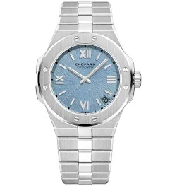 Chopard Bleu Montres Unisexes Cuir Veritable