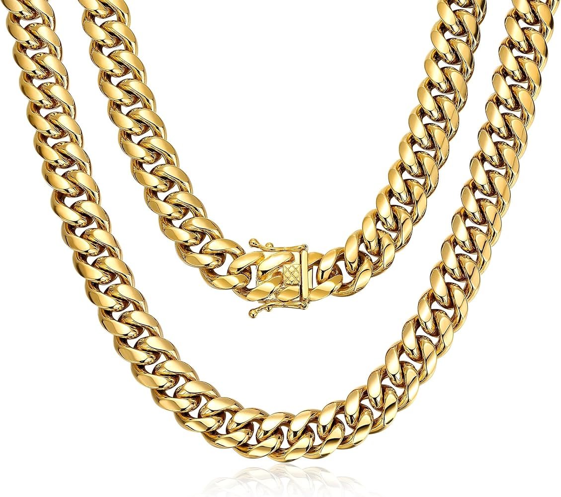 Collier Grosse Maille Or