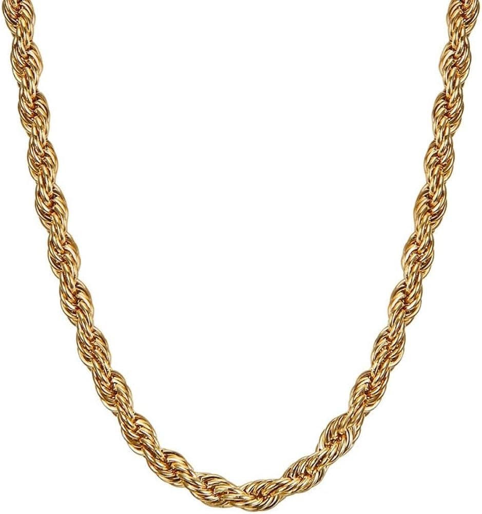 Collier Grosse Maille Or