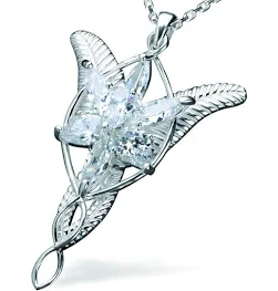 Colliers avec pendentif Marron