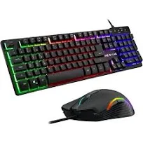 Combo Clavier et Souris de Jeu, Filaire, 39 Touches ...