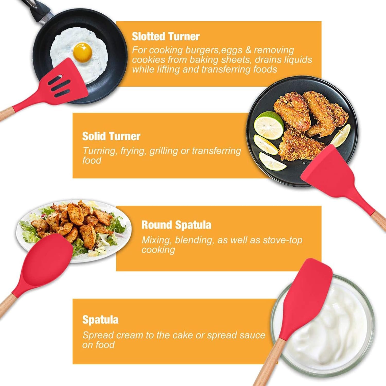 Cooking Utensils Pro Rose