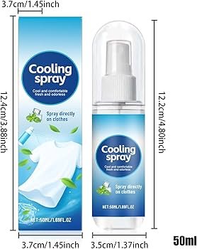 Cool Sprays, Cooling Sprays for Clothes, Non-Sticky Refreshing ...