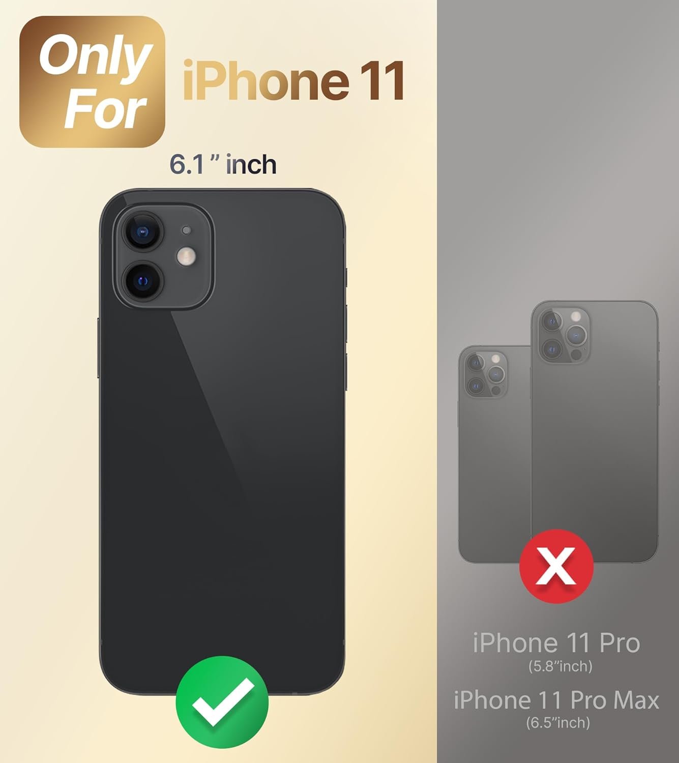 Coque téléphone Transparente en Silicone avec 2 Anneaux
