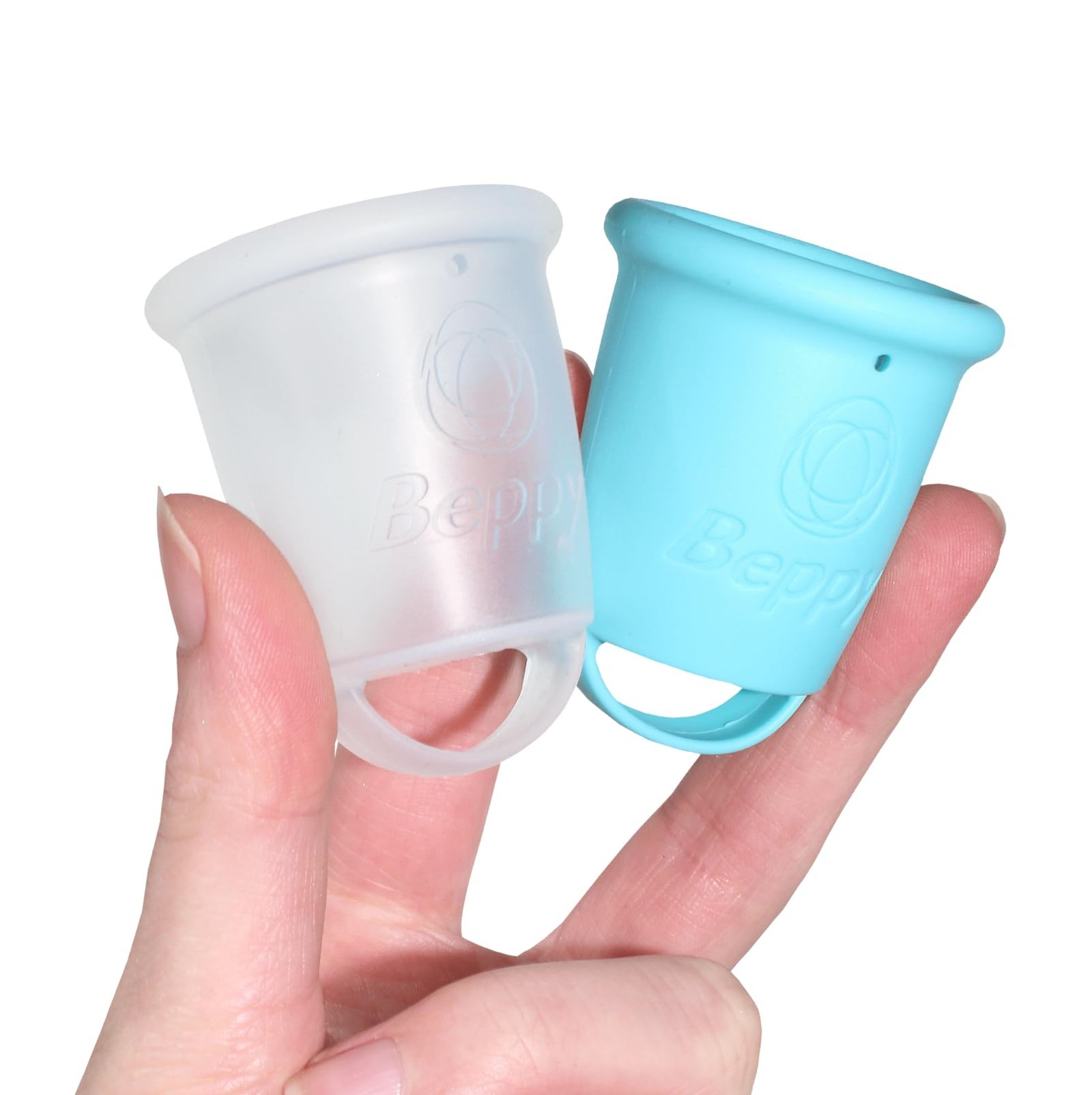 Coupe menstruelle en silicone médical - Beppy Cups (Ocean (Bleu ...
