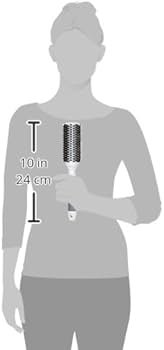 Creative Hair Brushes Solid Barrel Ceramic, Large, 4.2 Ounce by ...