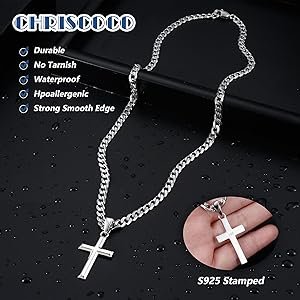 Croix Pendentif Moderne