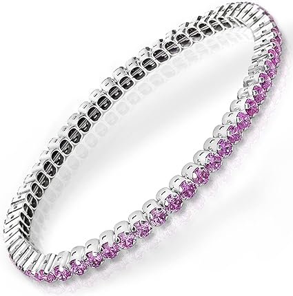 Damiano Parati Tennis Bracelet Unisexe - Argent 925 pour Femme ...