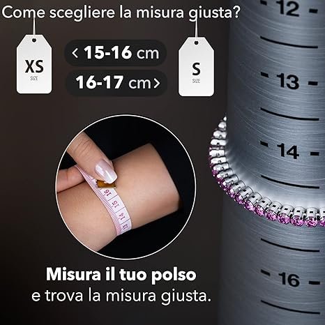 Damiano Parati Tennis Bracelet Unisexe - Argent 925 pour Femme ...
