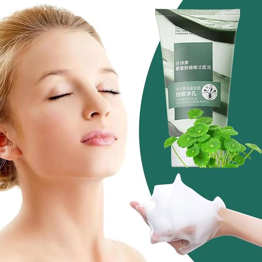 delicate chlorophyll facial cleanser keratin face wash for blackheads ...