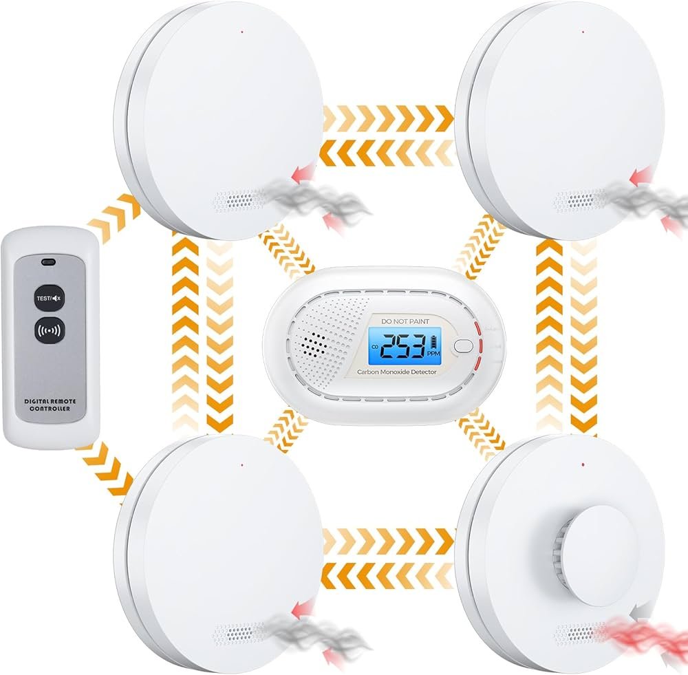 Détecteur de Fumée et de Monoxyde de Carbone interconnecté ...