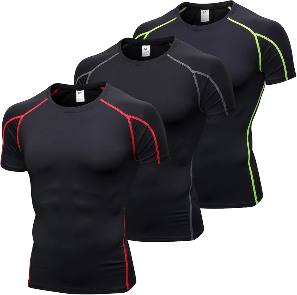 DORSS Men Short Sleeve for C.an-AM Compression Clothing ...