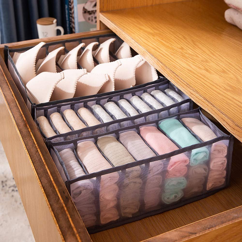 Drawer Organisers Dividers, Bra Organiser, 6/7/11 Grids Underwear ...