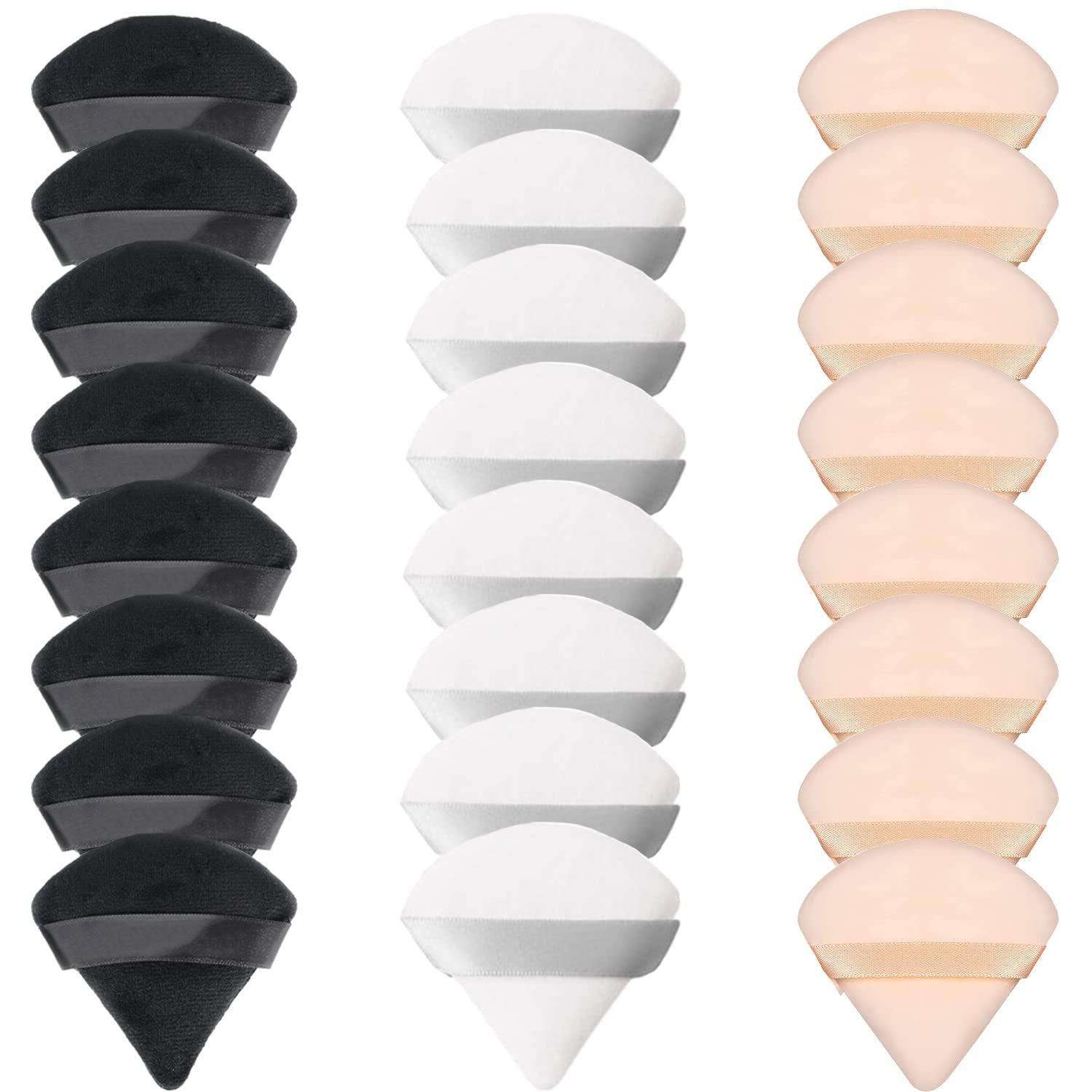 EBHO 20 Pieces Powder Puff,Triangle Powder Puff,Makeup Sponge ...