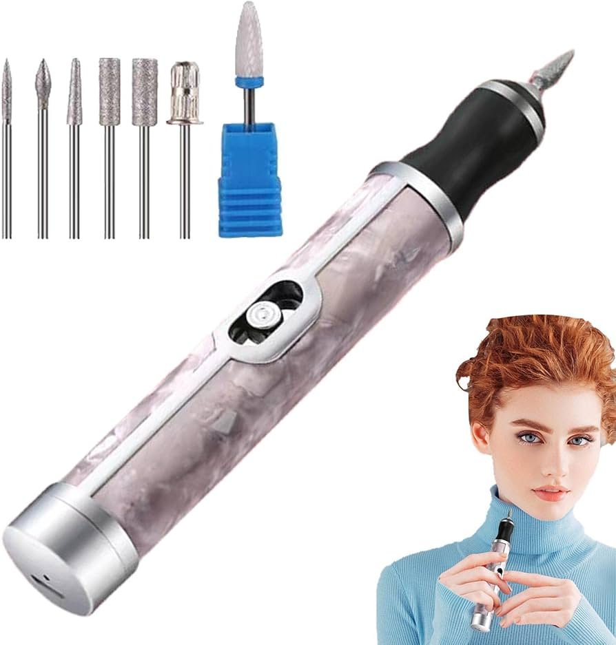 electric nail file for thick human nails, electric nail sander ...