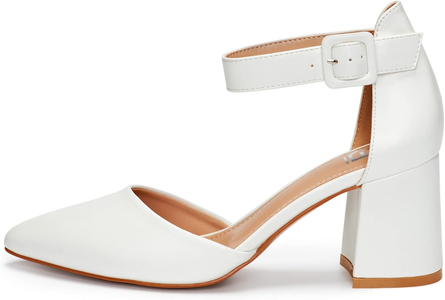 Escarpins Femme Simili Cuir A Talon