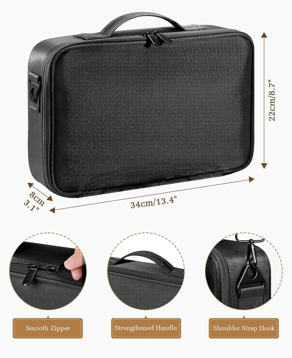 Etuis Protection Rangement Argent