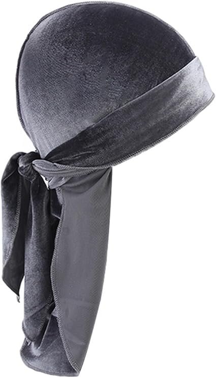 Fashion Headbands for Women Durag Soft Velvet Beanie Hat for ...