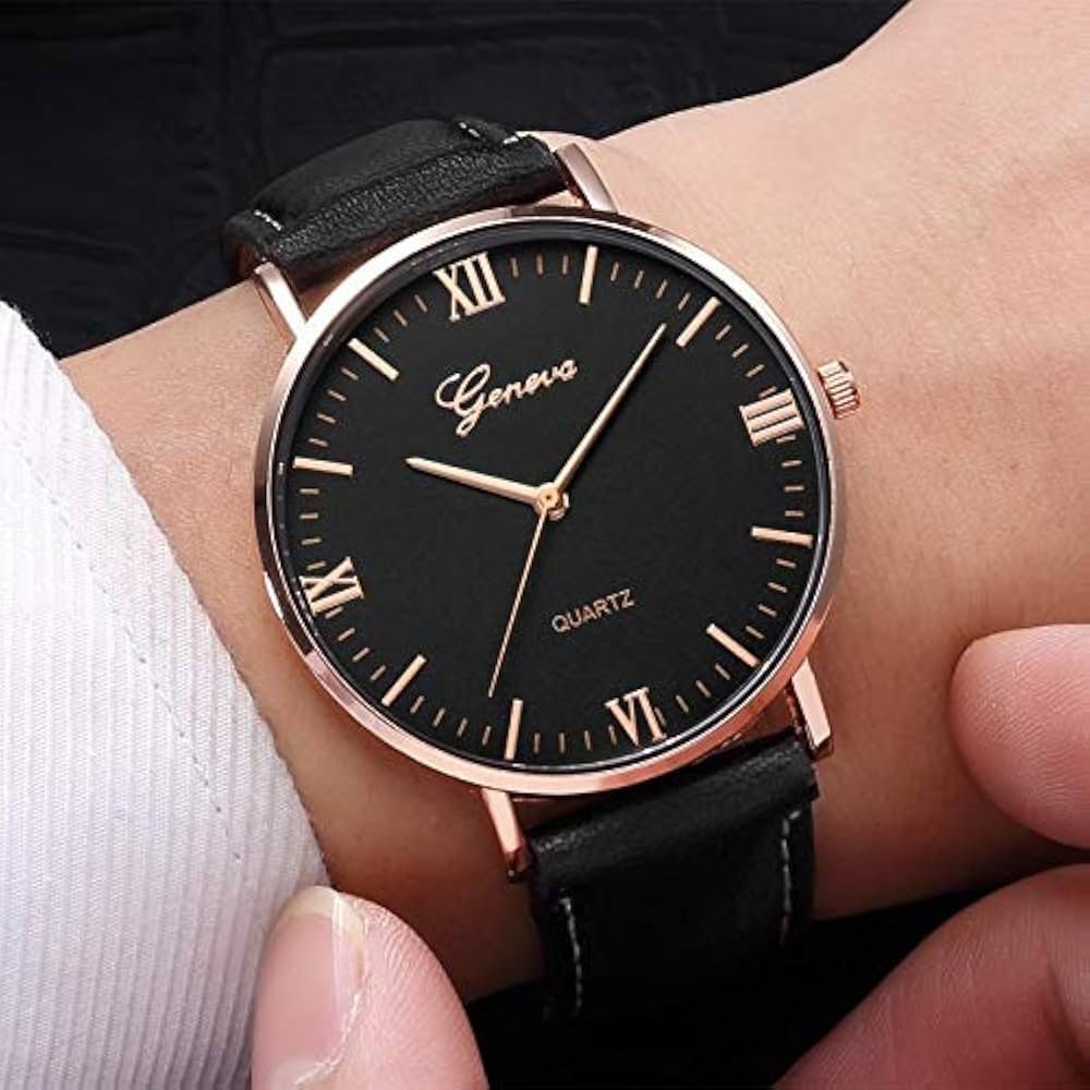 Fashion Watches for Men Fashion Big Dial Quartz Watch Man Sport ...