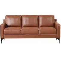 Faux Leather Sofa Couch, Modern 78" W Sofa with Deep Seats, 3 Seater. $577.99 ... Erommy 3 Seat Sofa