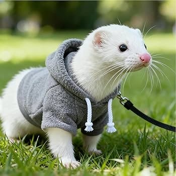 Ferret Sweater - Soft Small Animal Outfit | Lightweight Fabric Pet ...