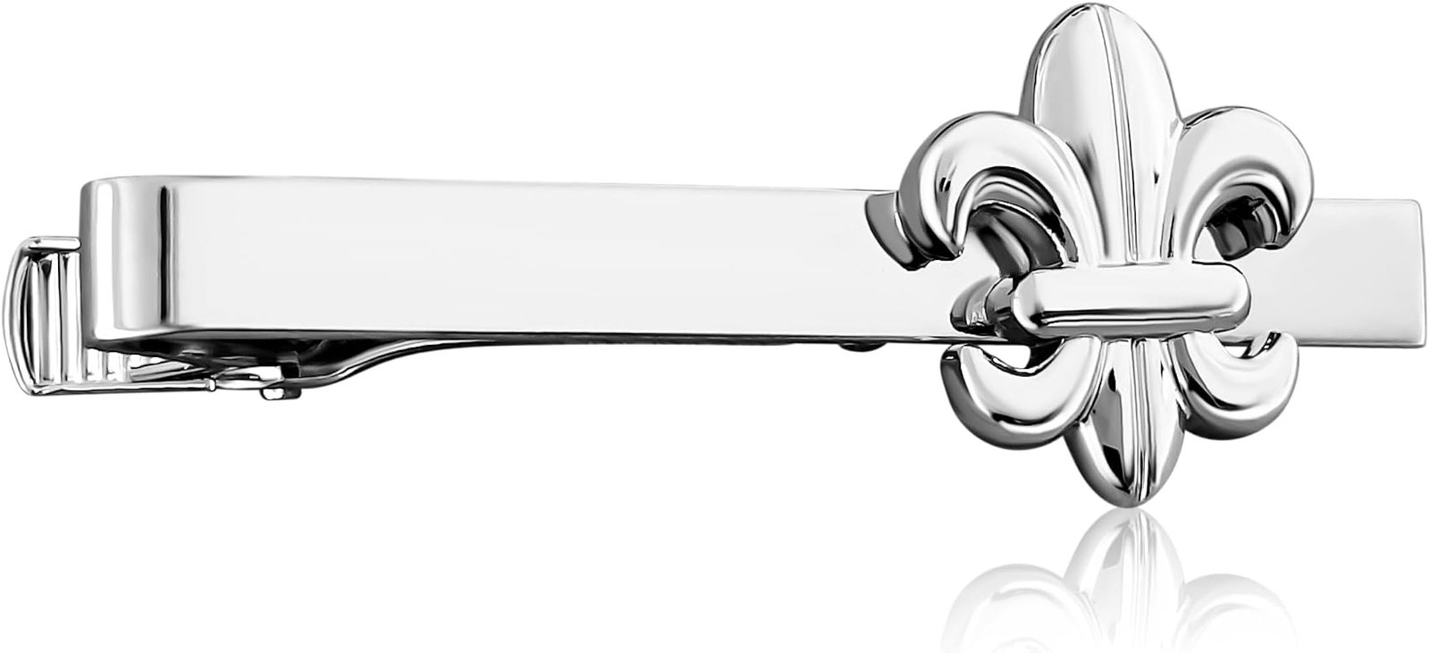 Flongo Fermoir de Cravate Strass Homme:Pince à Cravate ...