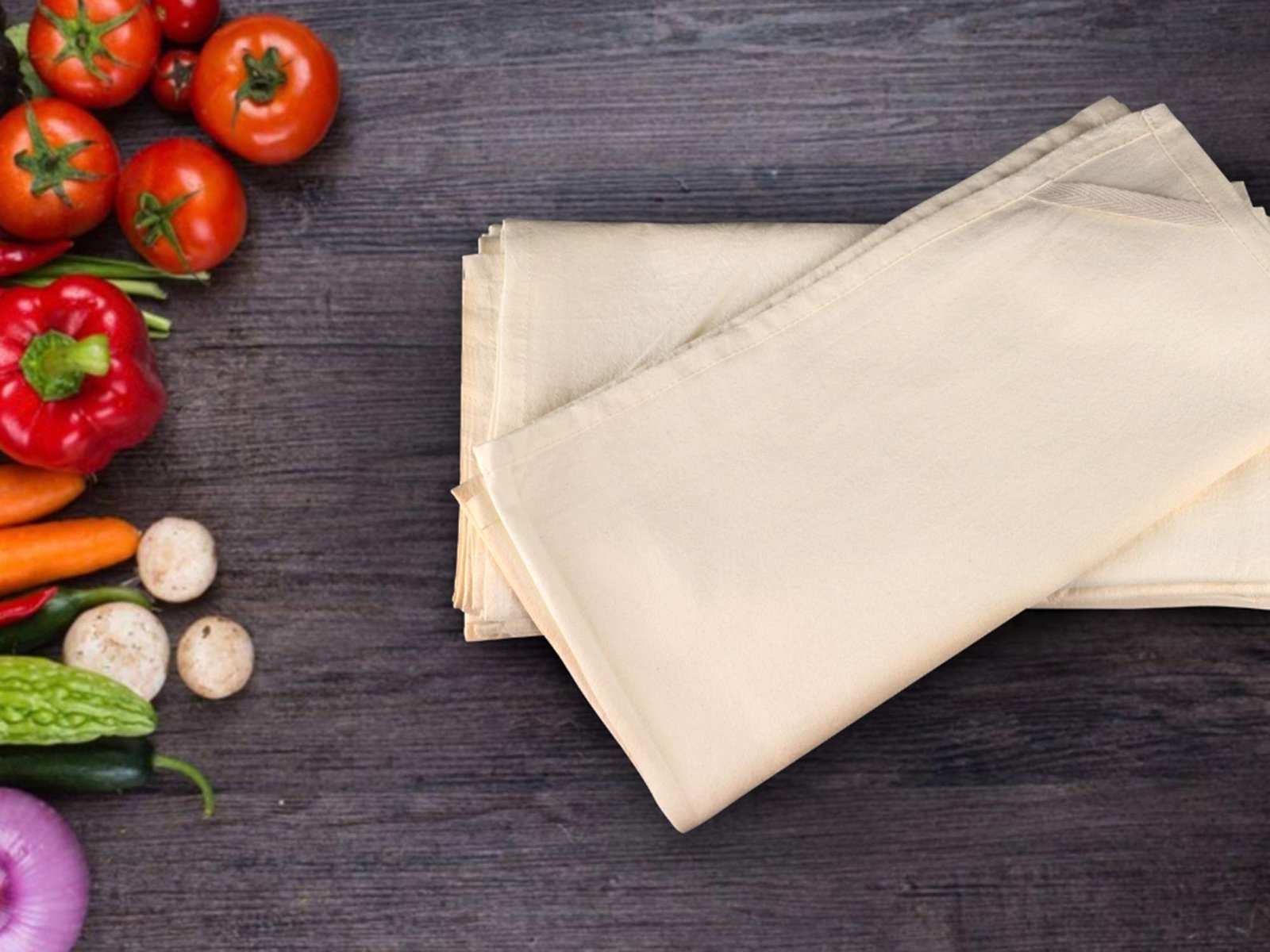 Flour Sack Dish Towels, 100% Cotton, Set of 12 (27 X 27 inches ...