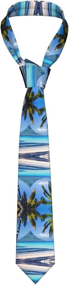 Gambo Men's Tie - Full Print Design - Perfect for Work, Daily and ...