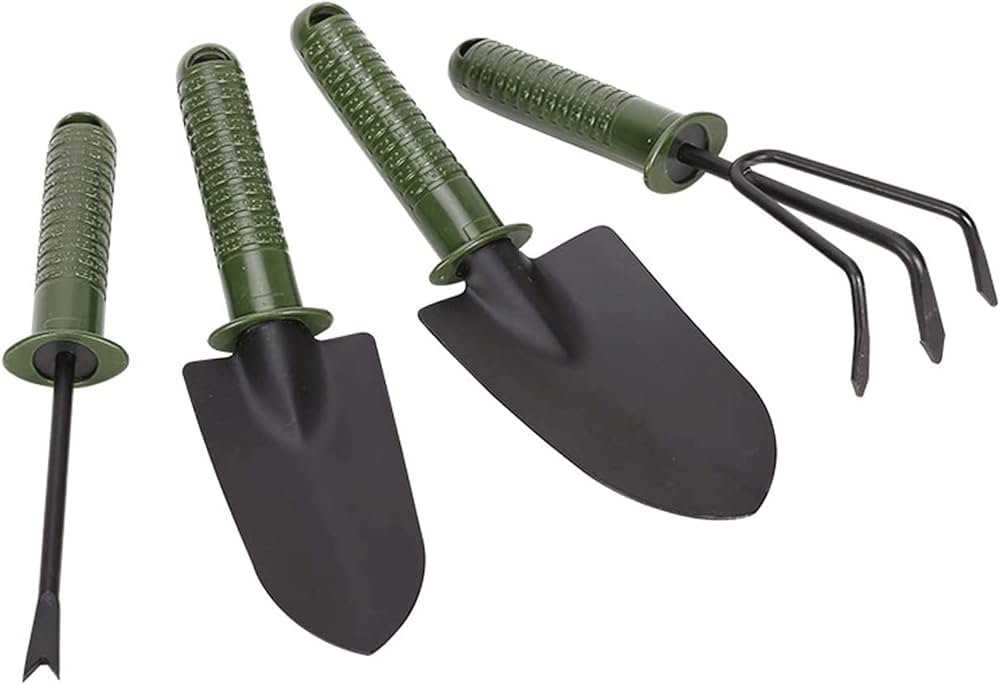 Garden Tool Set, 4 Piece Hand Kits Gardening ...